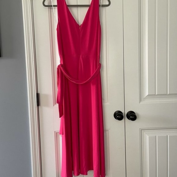 Brand New DKNY faux-wrap midi dress - Picture 10 of 10